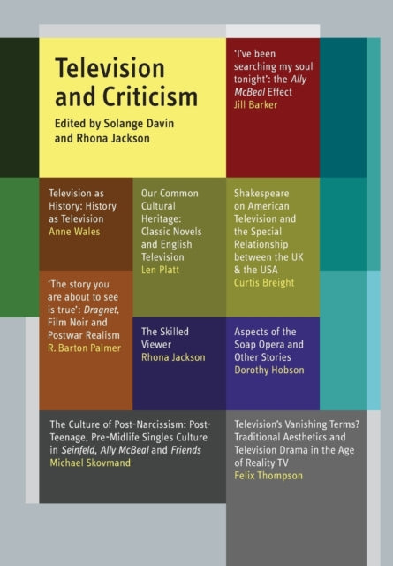 Book cover of: Television and Criticism