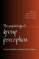 Book cover of: Psychology of Group Perception