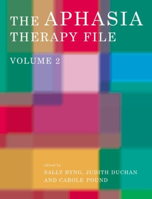 Book cover of: Aphasia Therapy File. By: Kate Swinburn