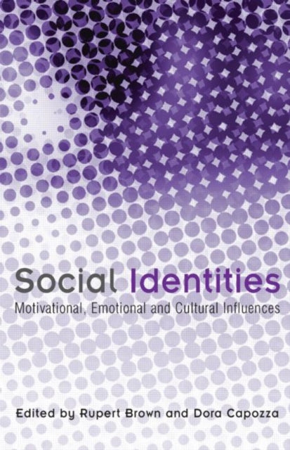 Book cover of: Social Identities. By: Rupert Brown