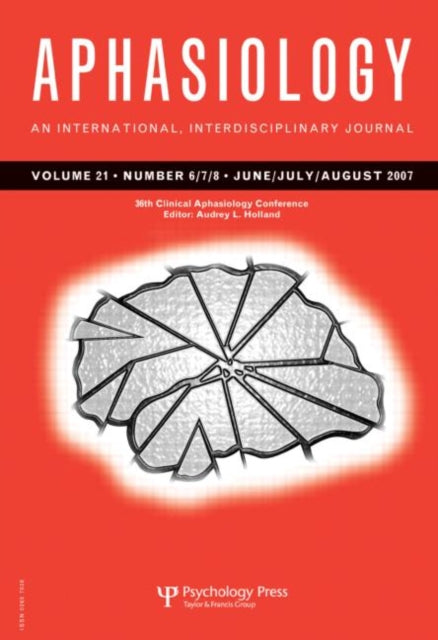 Book cover of: 36th Clinical Aphasiology Conference. By: Holland