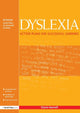 Book cover of: Dyslexia. By: Glynis Hannell