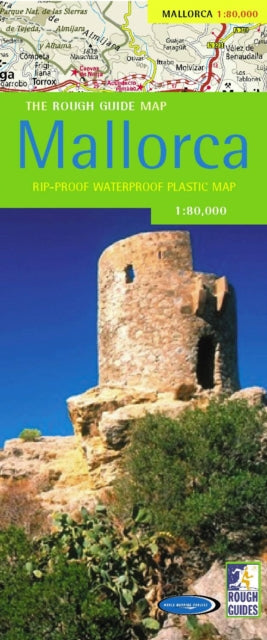 Book cover of: Rough Guide Map Mallorca. By: Rough Guides