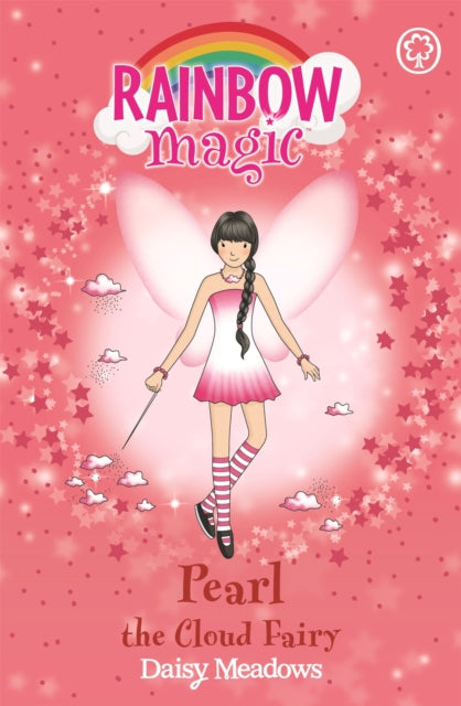 Book cover of: Rainbow Magic: Pearl The Cloud Fairy. By: Daisy Meadows