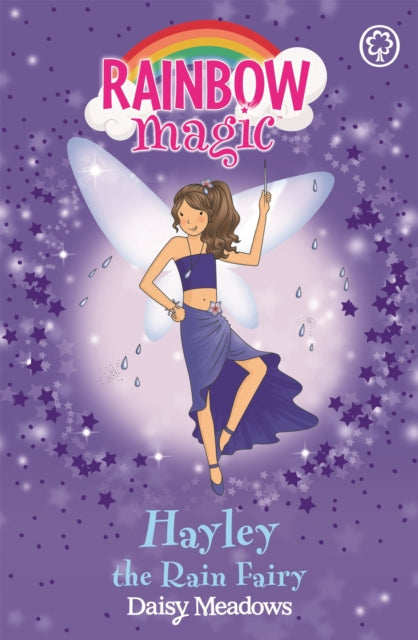 Book cover of: Rainbow Magic: Hayley The Rain Fairy. By: Daisy Meadows