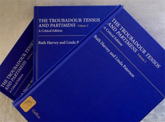 Book cover of: Troubadour Tensos  and  Partimens [3 volume set]. By: Linda Paterson