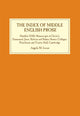 Book cover of: The Index of Middle English Prose. By: Angela M. Lucas