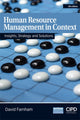 Book cover of: Human Resource Management in Context : Insights, Strategy and Solutions. By: David Farnham