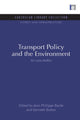 Book cover of: Transport Policy and the Environment. By: Jean-Philippe Barde