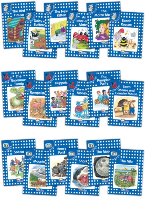 Book cover of: Jolly Phonics Readers, Complete Set Level 4. By: Sara Wernham