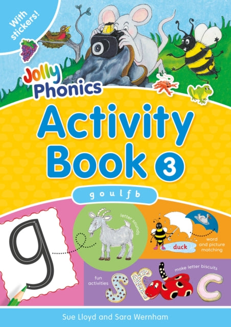 Book cover of: Jolly Phonics Activity Book 3