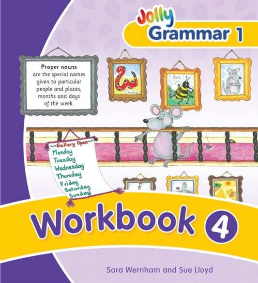 Grammar 1 Workbook 4, In Precursive Letters (British English edition) 9781844144600 Sara Wernham