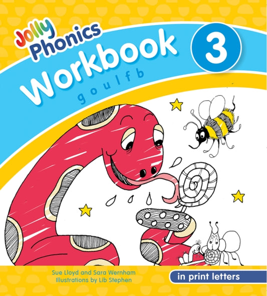 Jolly Phonics Workbook 3, in Print Letters (American English edition) 9781844146772 Sue Lloyd