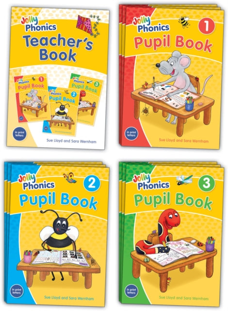Book cover of: Jolly Phonics Class Set. By: Sara Wernham