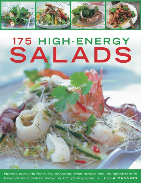 Book cover of: 175 High-energy Salads