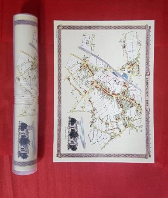 Book cover of: Erdington Village 1884 - Old Map Supplied Rolled in a Clear Two Part Presentation Tube - Print Size 45cm x 32cm