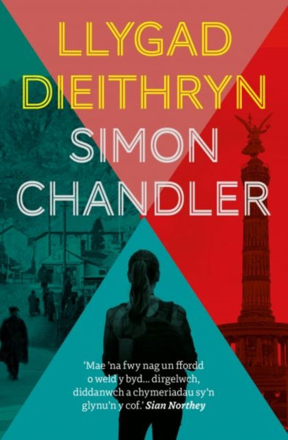 Book cover of: Llygad Dieithryn. By: Simon Chandler