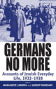 Book cover of: Germans No More