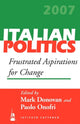 Book cover of: Frustrated Aspirations for Change. By: Mark Donovan