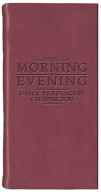 Book cover of: Morning And Evening - Matt Burgundy