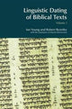 Book cover of: Linguistic Dating of Biblical Texts. By: Ian Young