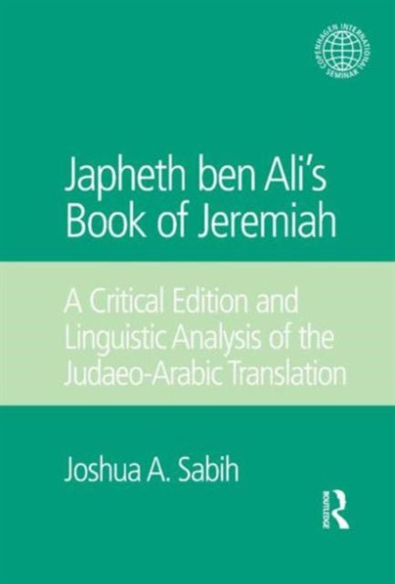 Book cover of: Japheth ben Ali's Book of Jeremiah