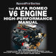 Book cover of: Alfa Romeo V6 Engine High-Performance Manual. By: Jim Kartalamakis