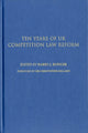 Book cover of: Ten Years of UK Competition Law Reform. By: Barry James Rodger