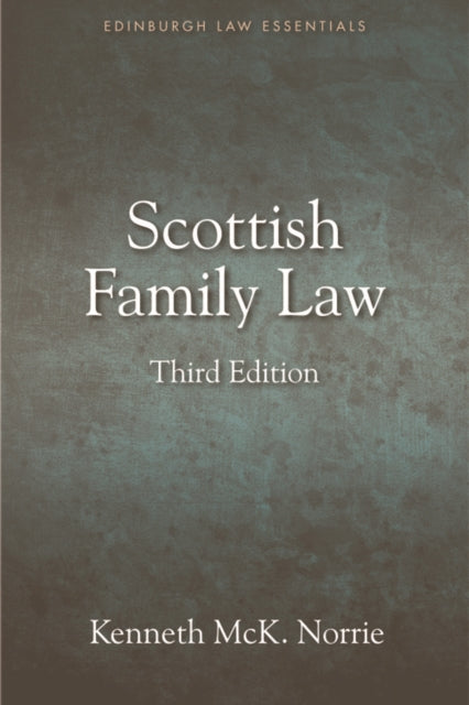 Book cover of: Scottish Family Law. By: Kenneth Norrie