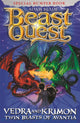 Book cover of: Beast Quest: Vedra & Krimon Twin Beasts of Avantia. By: Adam Blade