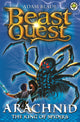 Book cover of: Beast Quest: Arachnid the King of Spiders. By: Adam Blade