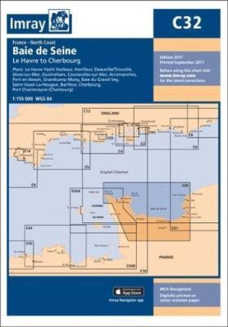Book cover of: Imray Chart C32