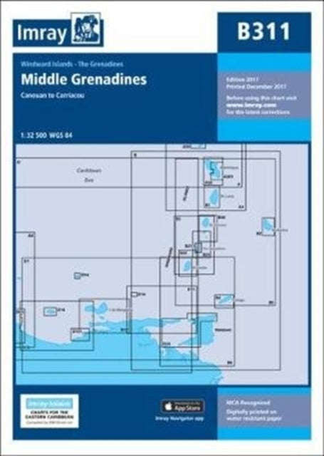 Book cover of: Imray Chart B311