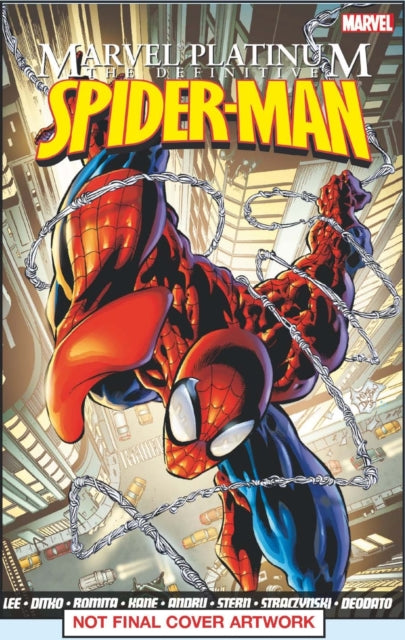 Book cover of: Marvel Platinum: The Definitive Spider-Man. By: Stan Lee