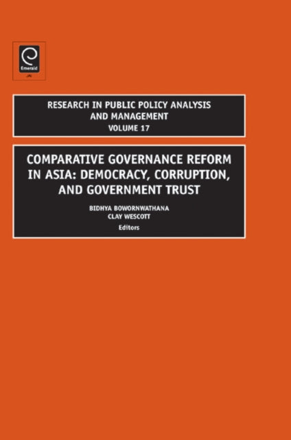 Book cover of: Comparative Governance Reform in Asia