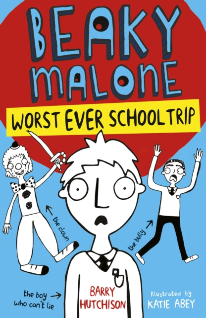 Book cover of: Beaky Malone: Worst Ever School Trip. By: Barry Hutchison