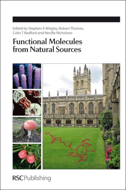 Book cover of: Functional Molecules from Natural Sources. By: Stephen Wrigley
