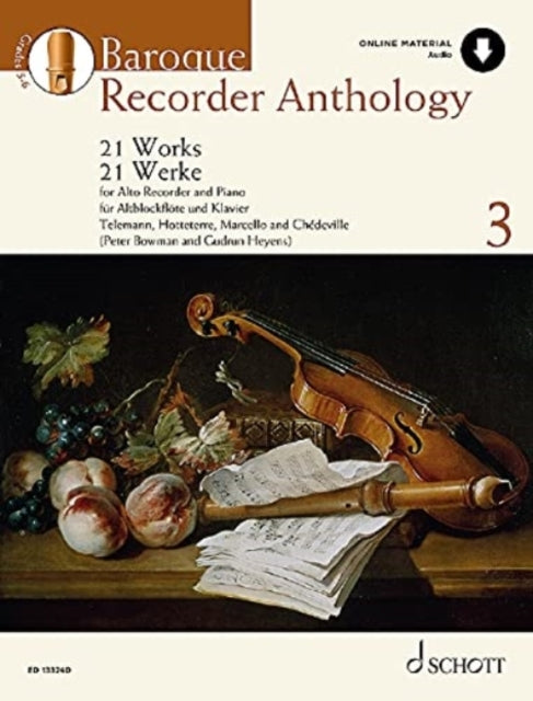 Book cover of: Baroque Recorder Anthology