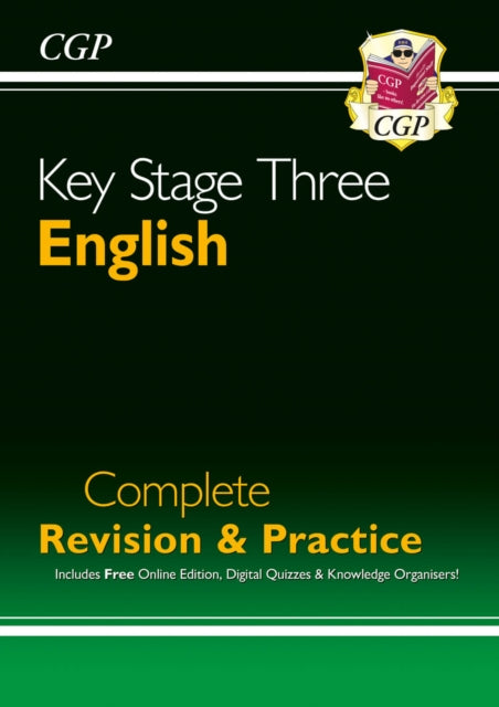 KS3 English Complete Revision & Practice (with Online Edition, Quizzes and Knowledge Organisers) 9781847621566 R (ed) Parsons