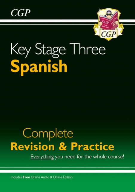 KS3 Spanish Complete Revision & Practice (with Free Online Edition & Audio) 9781847628886 CGP Books