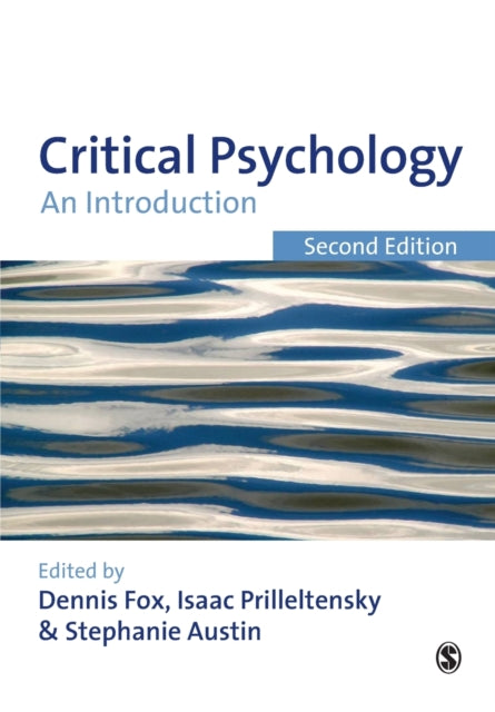 Book cover of: Critical Psychology. By: Dennis R. Fox