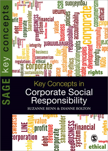 Book cover of: Key Concepts in Corporate Social Responsibility. By: Suzanne Benn