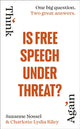 Book cover of: Is Free Speech Under Threat?. By: Charlotte Lydia Riley