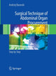 Book cover of: Surgical Technique of the Abdominal Organ Procurement. By: Andrzej Barański