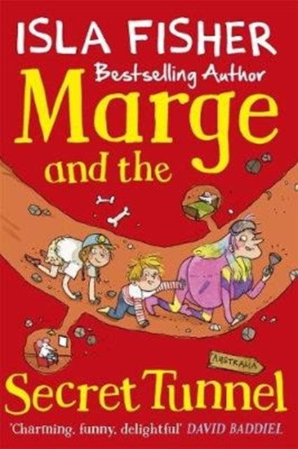 Book cover of: Marge and the Secret Tunnel. By: Eglantine Ceulemans