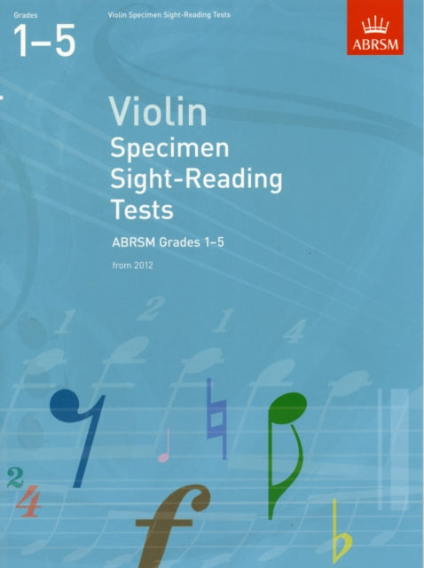 Book cover of: Violin Specimen Sight-Reading Tests, ABRSM Grades 1-5