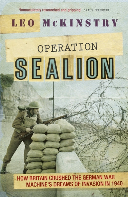 Book cover of: Operation Sealion. By: Leo McKinstry