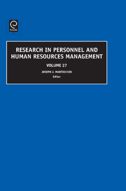 Book cover of: Research in Personnel and Human Resources Management. By: Joseph J. Martocchio