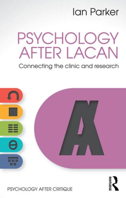 Book cover of: Psychology After Lacan. By: Ian Parker