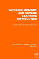 Book cover of: Working Memory and Severe Learning Difficulties (PLE: Memory). By: Charles Hulme